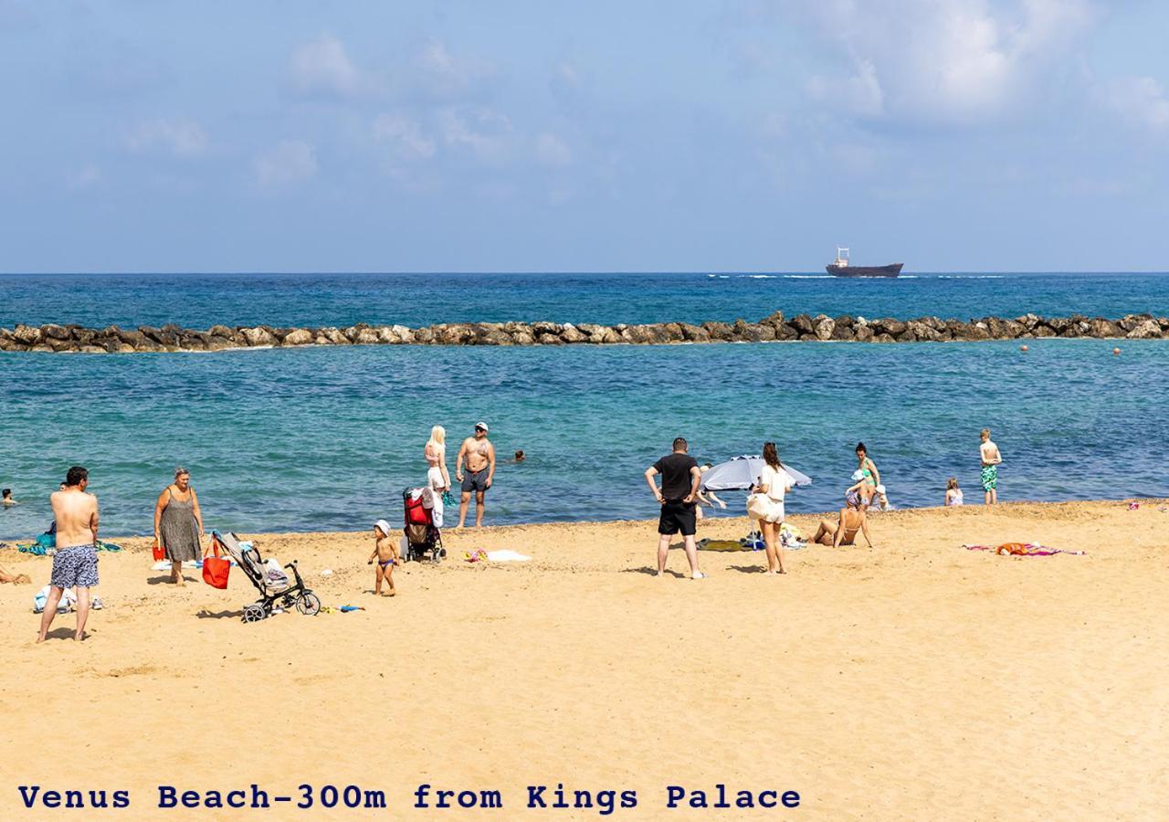 105 Kings Palace - Fabulous 2 Bed, 2 Bath, Large Patio With Garden - Sea Views Пафос Экстерьер фото