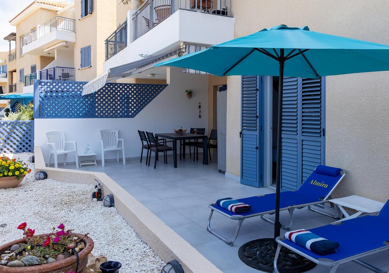 105 Kings Palace - Fabulous 2 Bed, 2 Bath, Large Patio With Garden - Sea Views Пафос Экстерьер фото